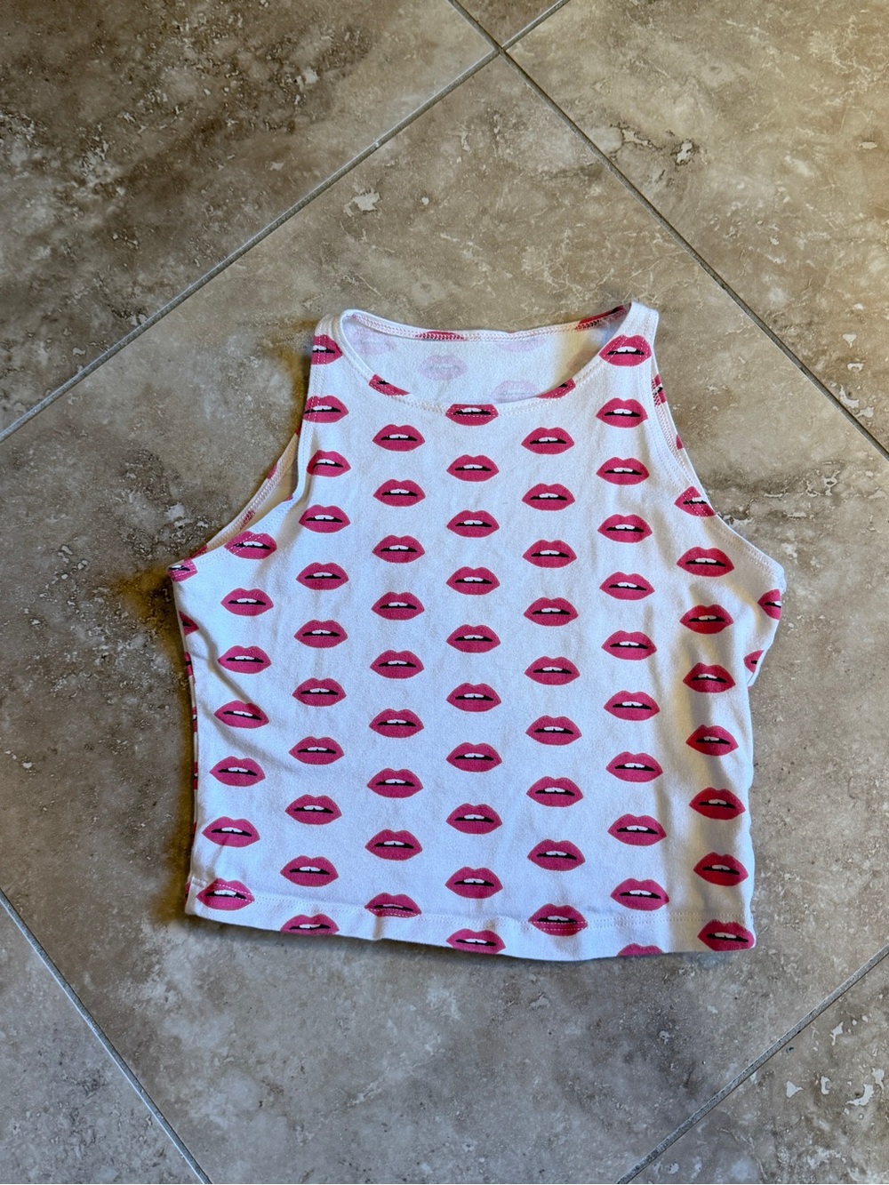 Vintage American Apparel lip Tank S